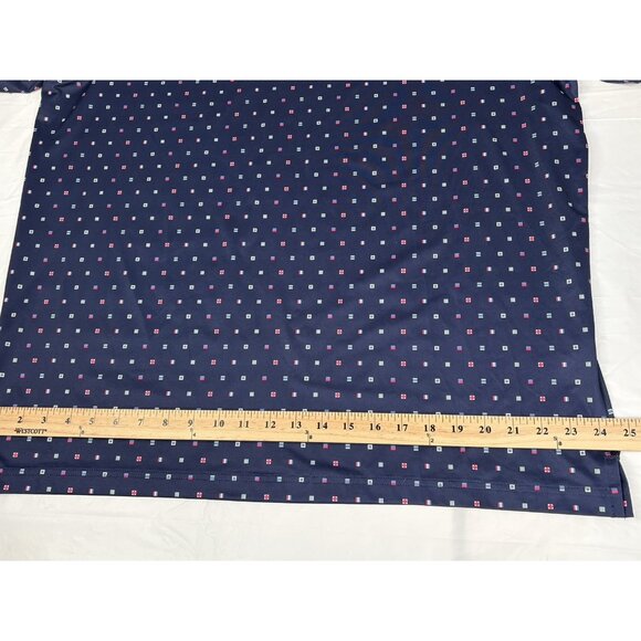 Vineyard Vines Performance Sankaty Golf Polo Men’s XL Nautical Flags AOP Stretch - Picture 10 of 12